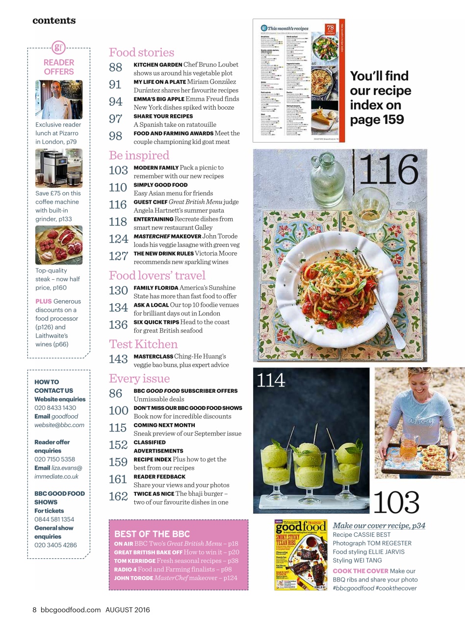 Good Food Magazine Preview Pages
