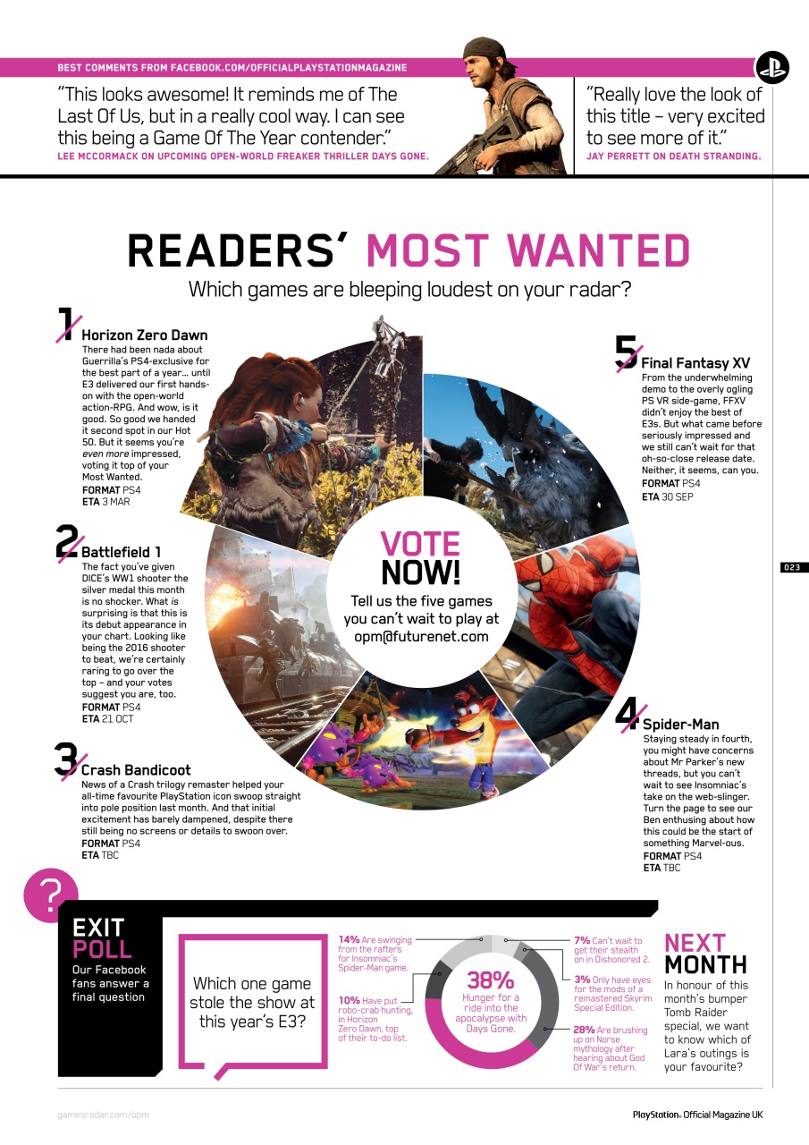 PLAY Magazine Preview Pages