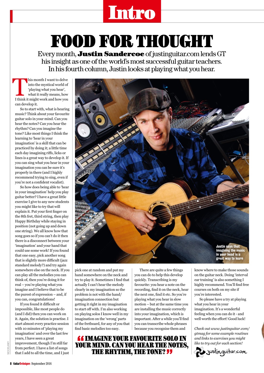 Guitar Techniques Preview Pages