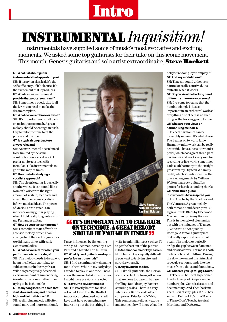 Guitar Techniques Preview Pages