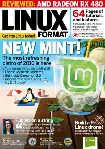 Linux Format issue Summer 2016