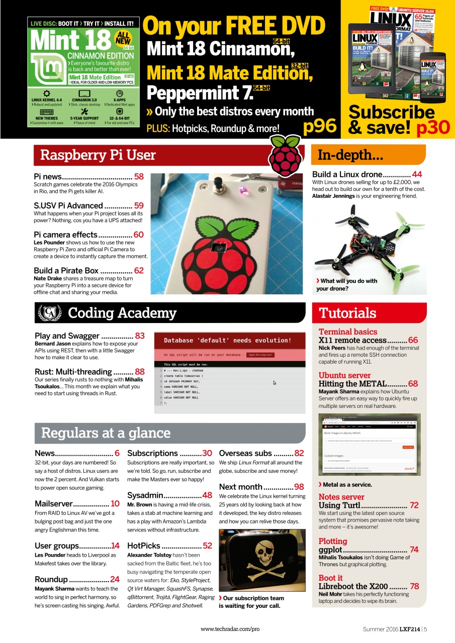 Linux Format Preview Pages