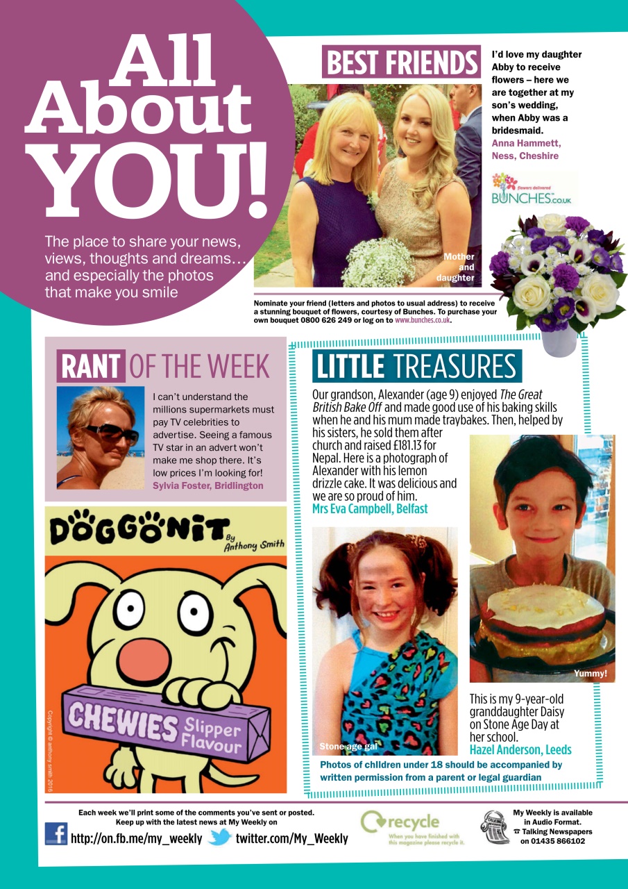 My Weekly Preview Pages