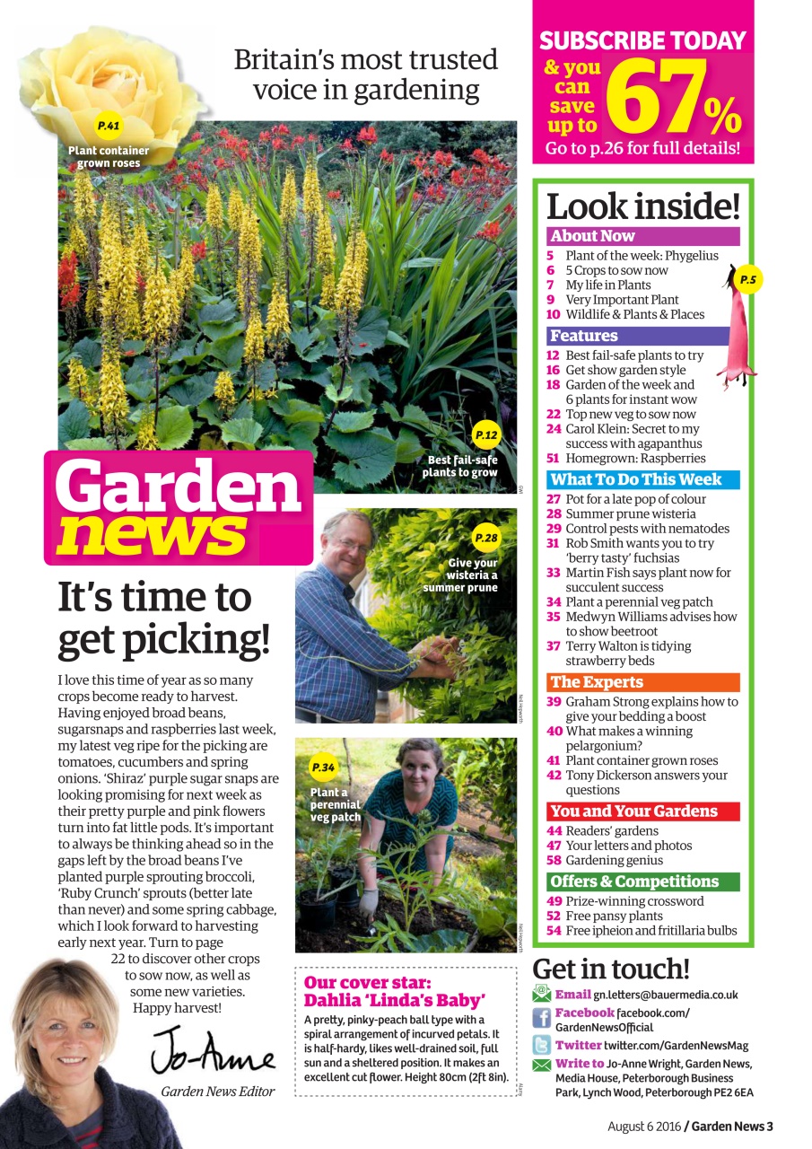 Garden News Preview Pages