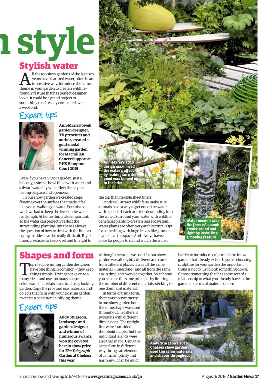 Garden News Preview Pages