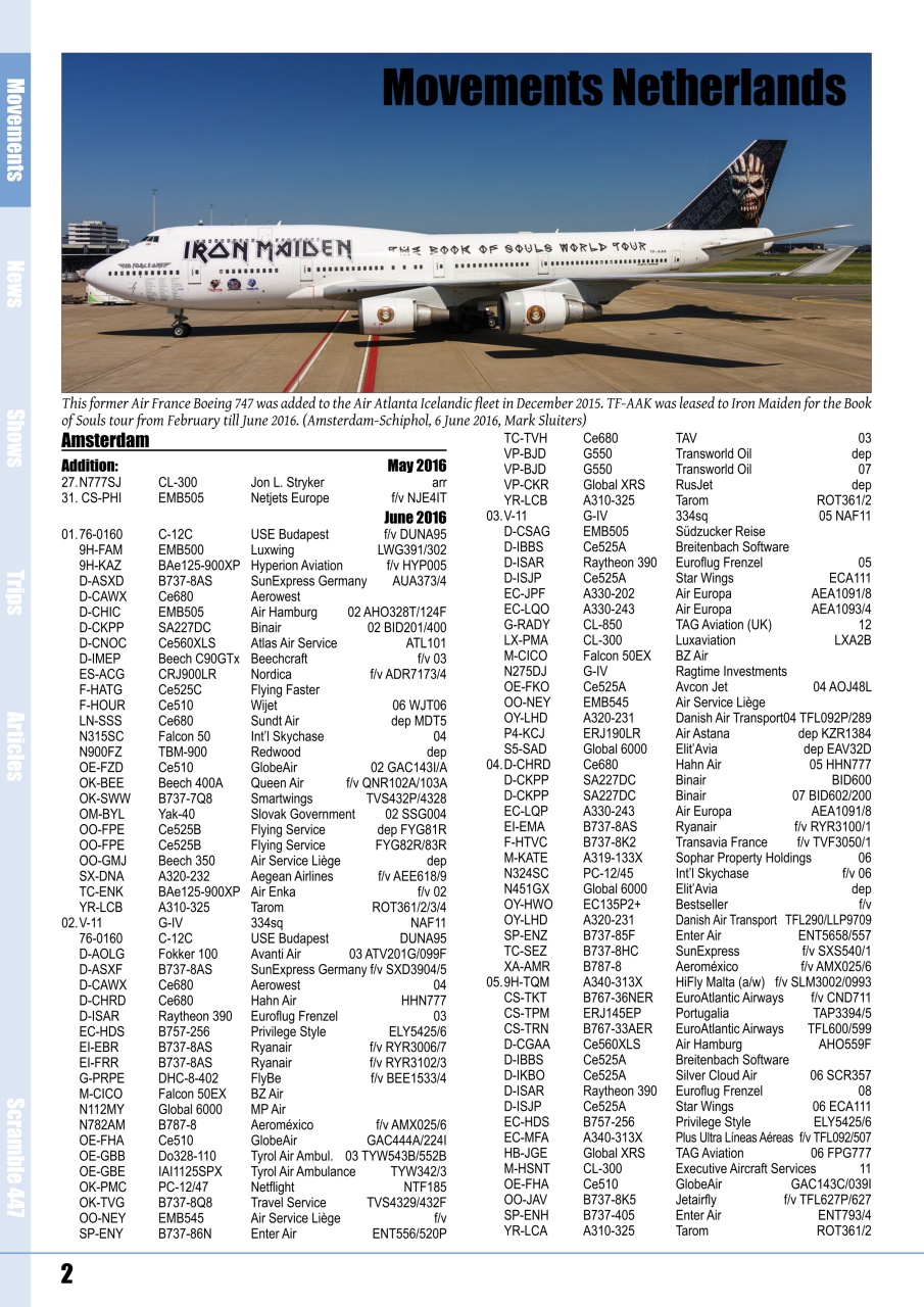 Scramble Magazine Preview Pages