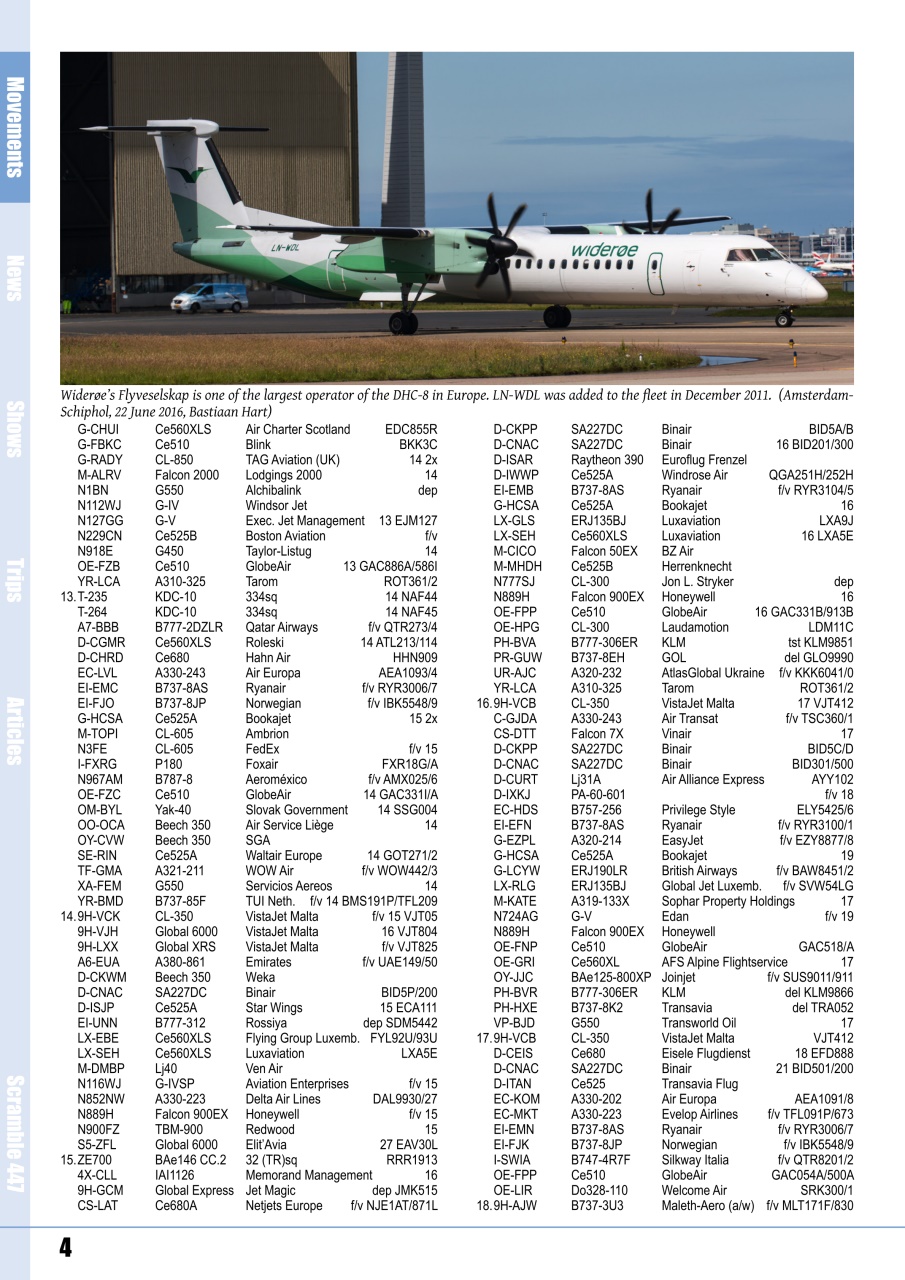 Scramble Magazine Preview Pages