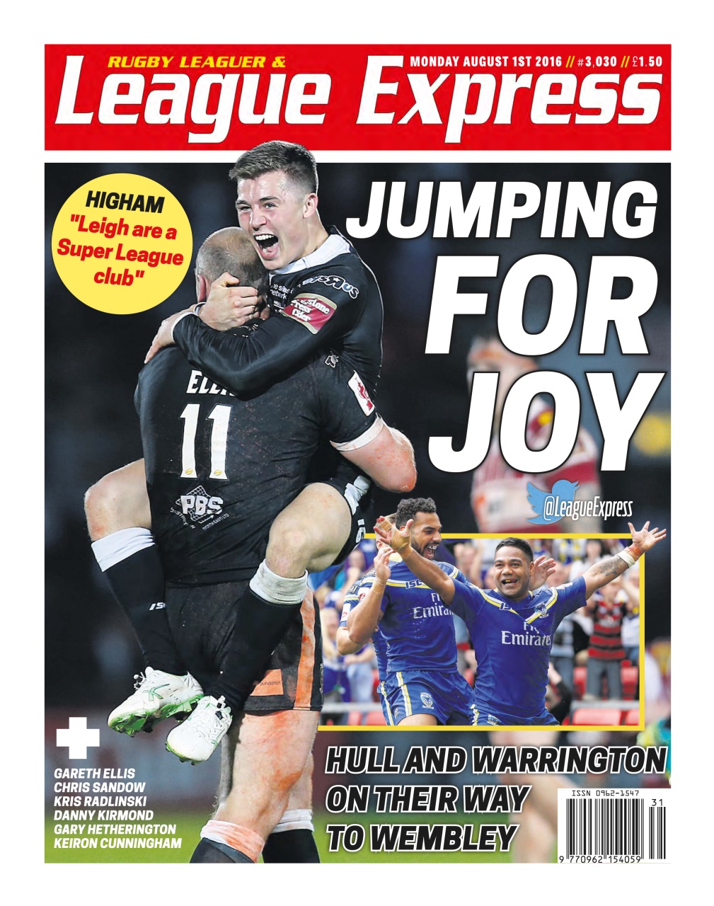 League Express Preview Pages