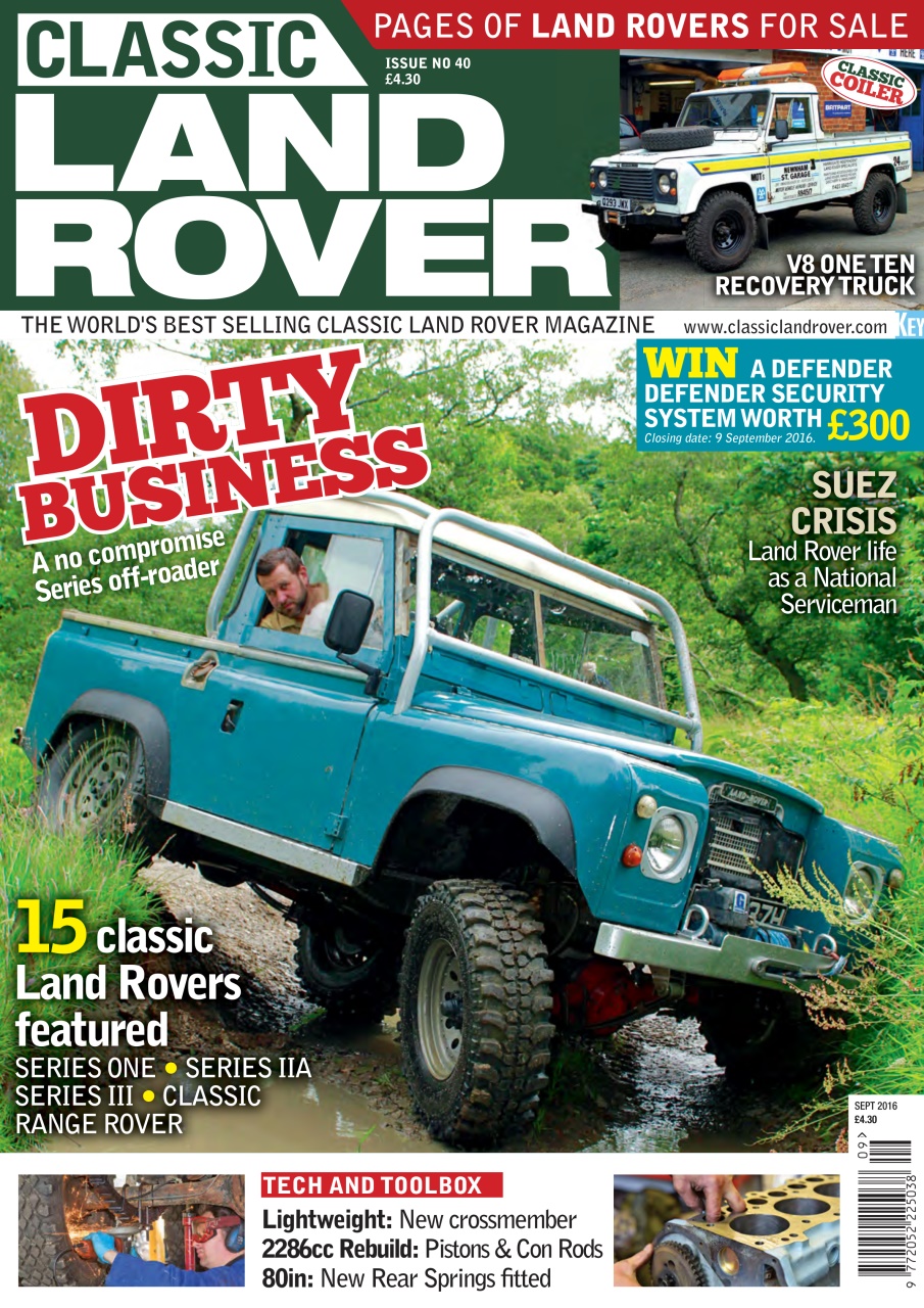 Classic Land Rover Magazine Preview Pages