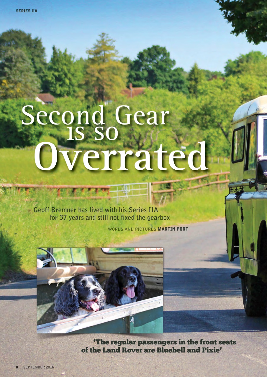 Classic Land Rover Magazine Preview Pages