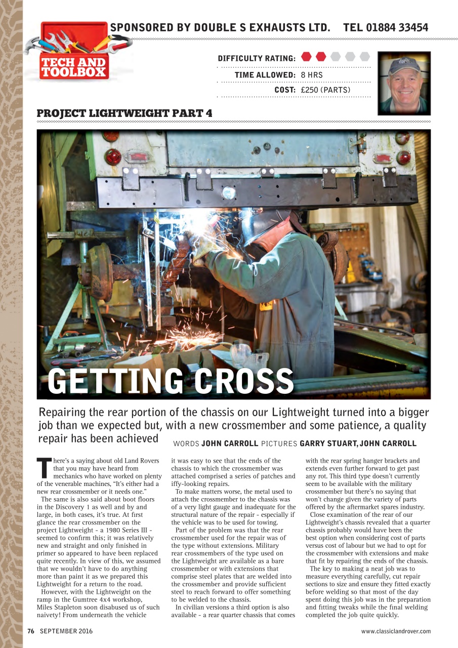 Classic Land Rover Magazine Preview Pages