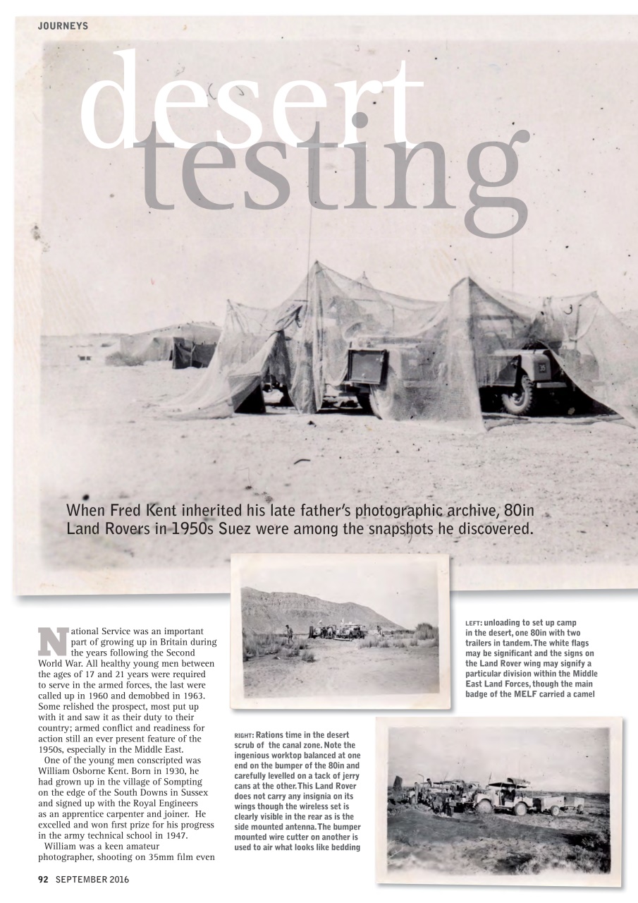 Classic Land Rover Magazine Preview Pages