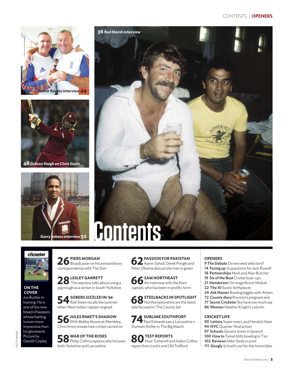 The Cricketer Magazine Preview Pages