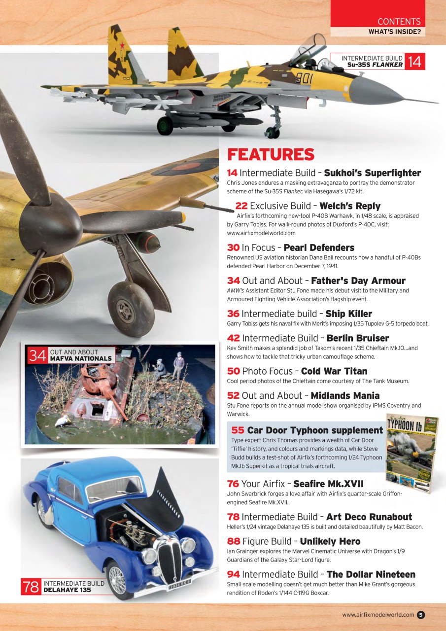 Airfix Model World Preview Pages
