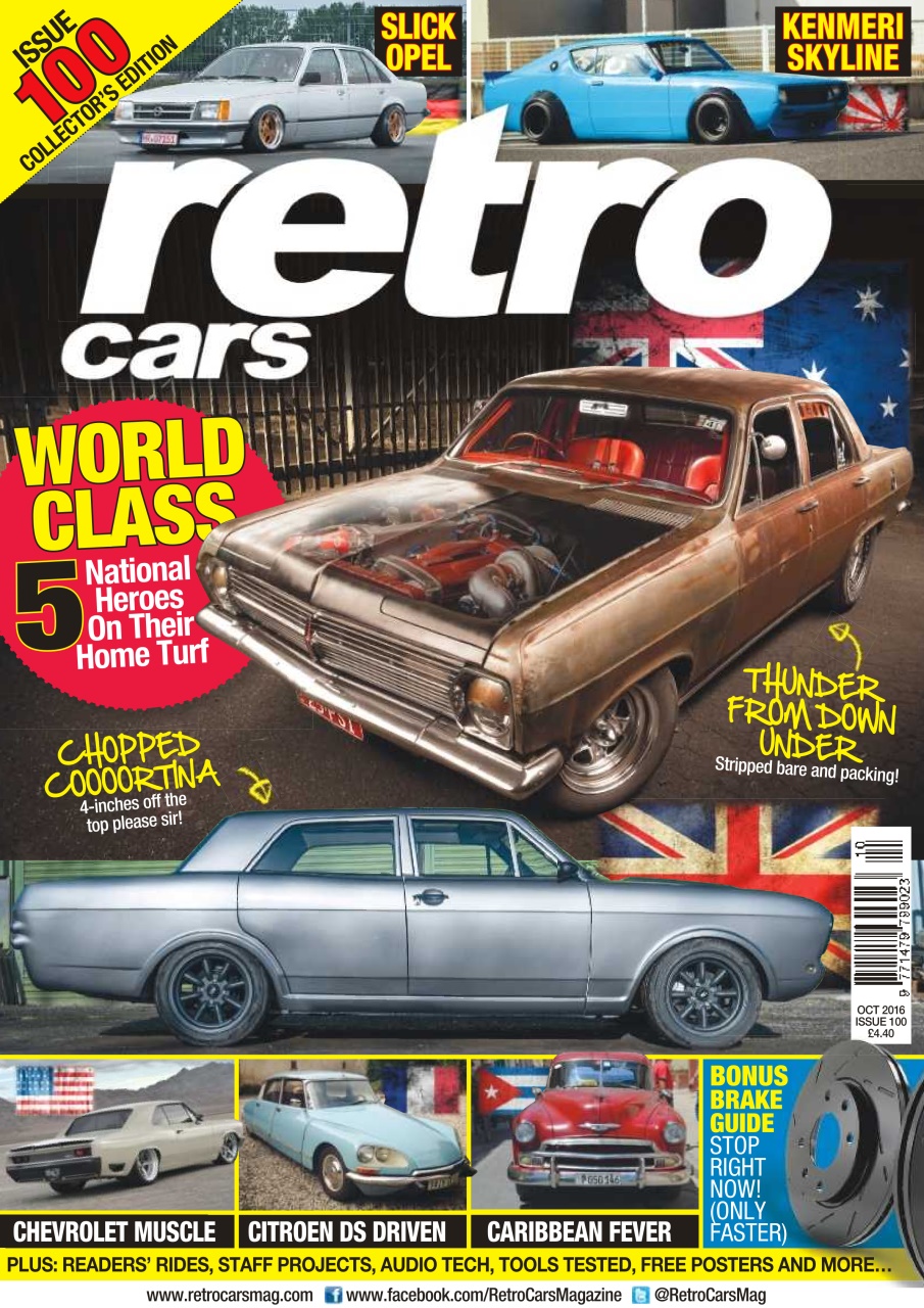 Retro Cars Preview Pages