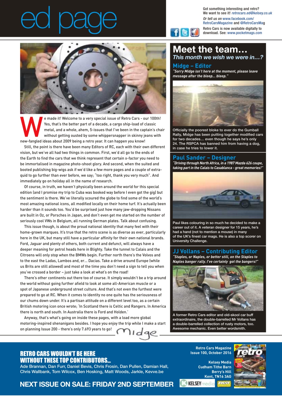 Retro Cars Preview Pages