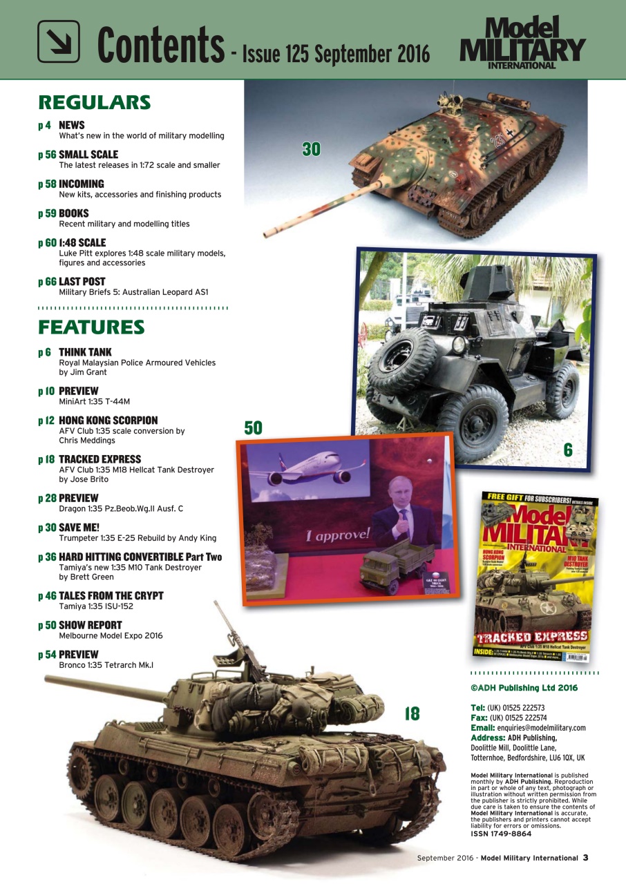 Model Military International Preview Pages
