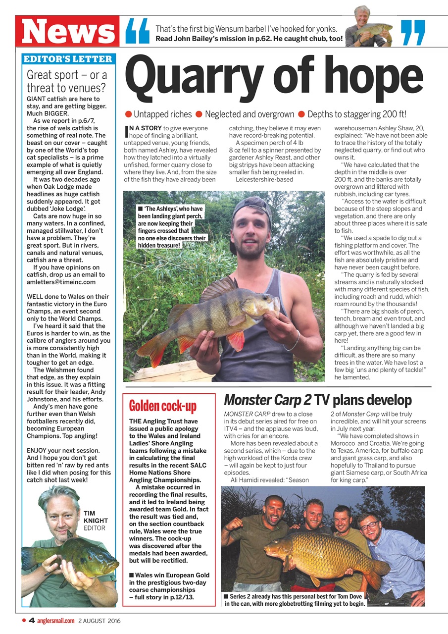 Anglers Mail Preview Pages