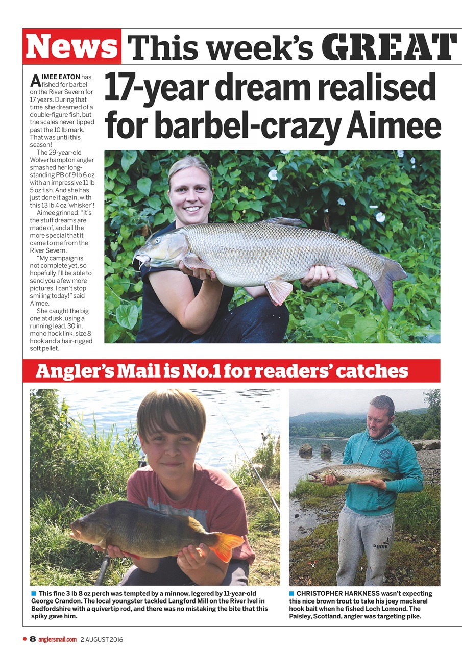 Anglers Mail Preview Pages
