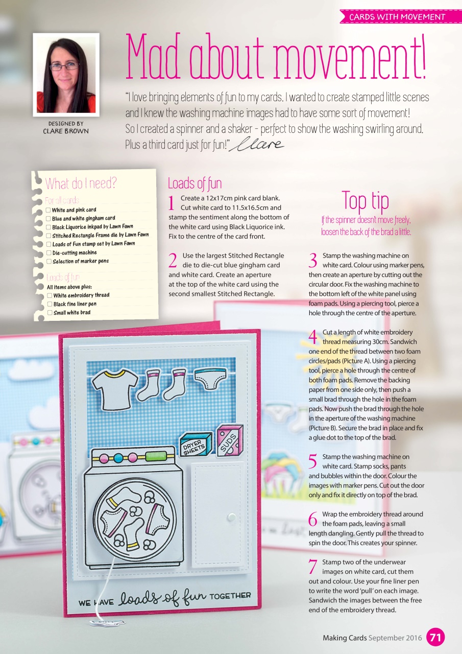 Making Cards & Papercraft Preview Pages