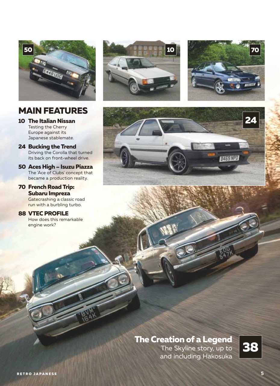 Retro Japanese Preview Pages