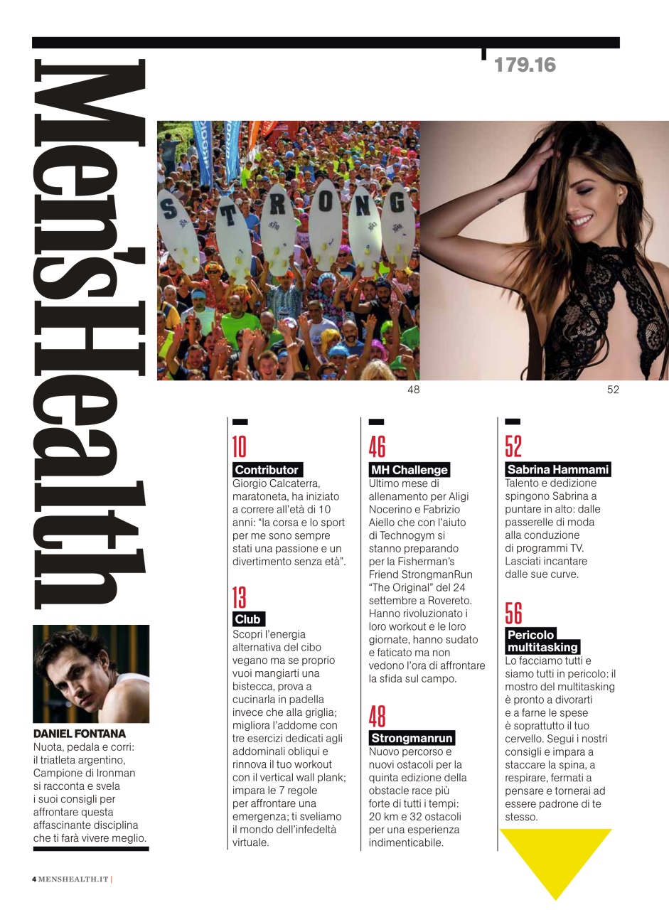 Men's Health Italia Preview Pages