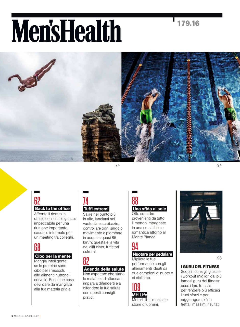 Men's Health Italia Preview Pages