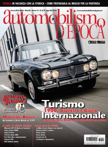 Automobilismo d'Epoca issue 