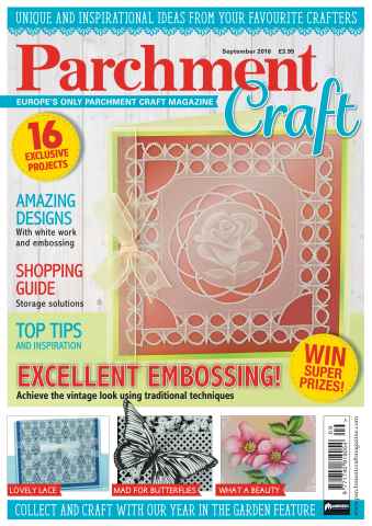 Parchment Craft issue September 2016