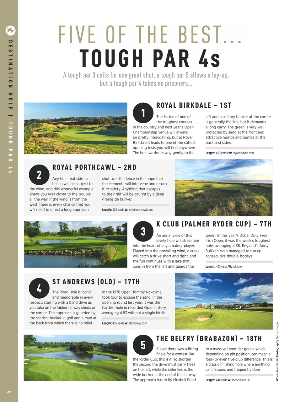 Golf Monthly Preview Pages