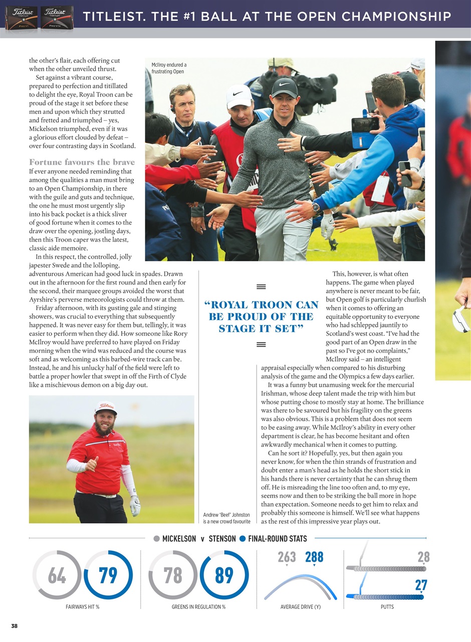 Golf Monthly Preview Pages