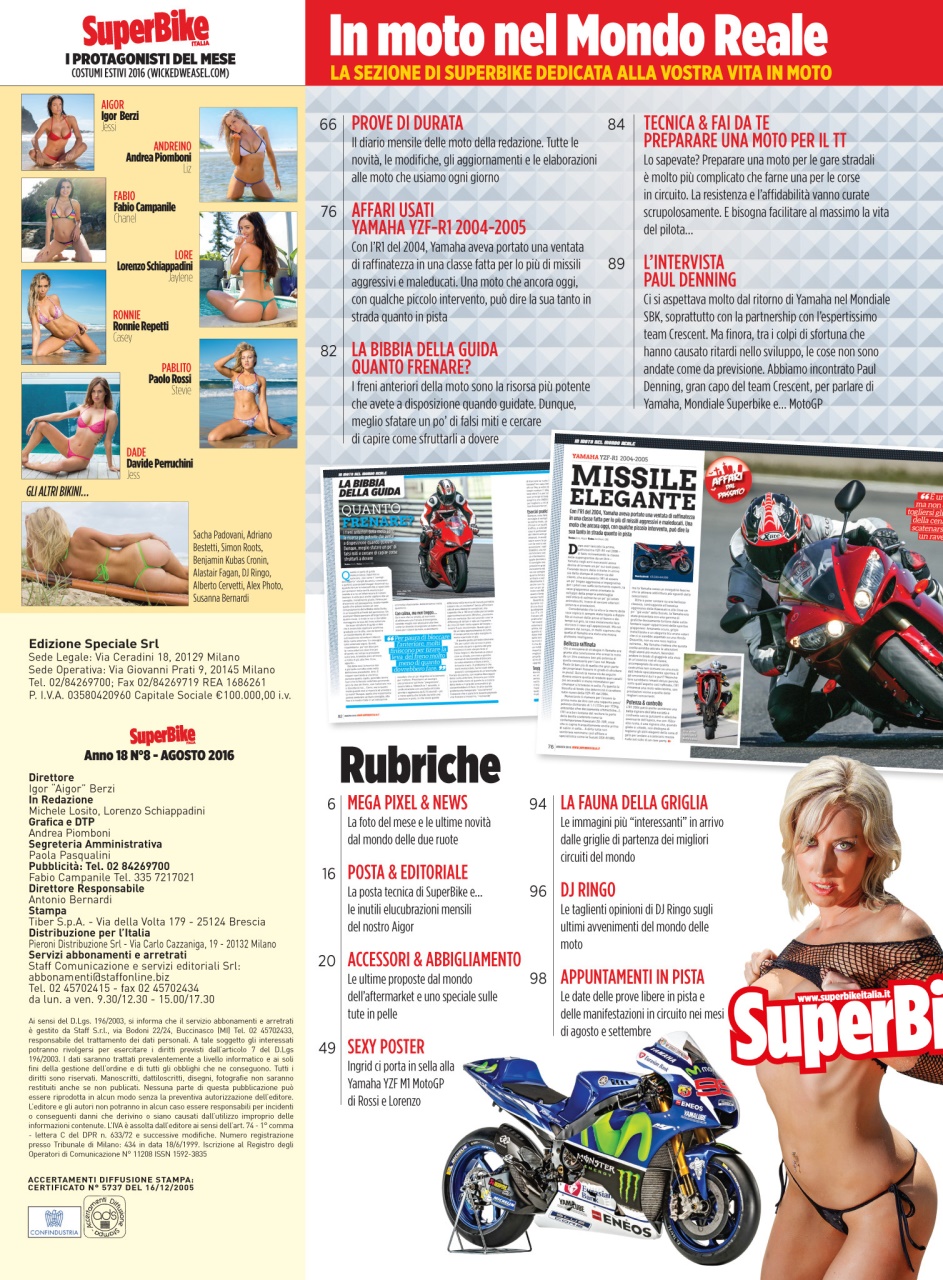 Superbike Italia Preview Pages