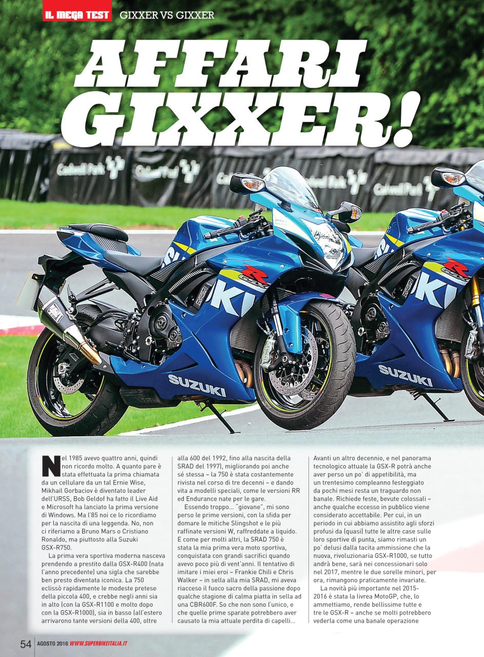 Superbike Italia Preview Pages