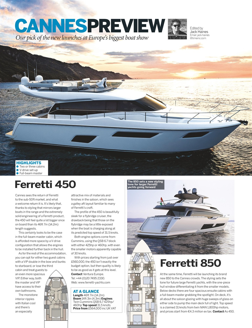 Motorboat & Yachting Preview Pages