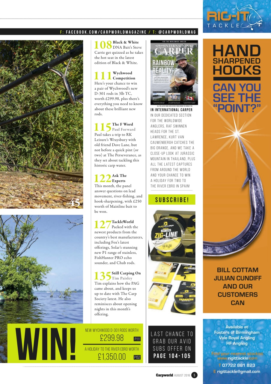 Carpworld Preview Pages