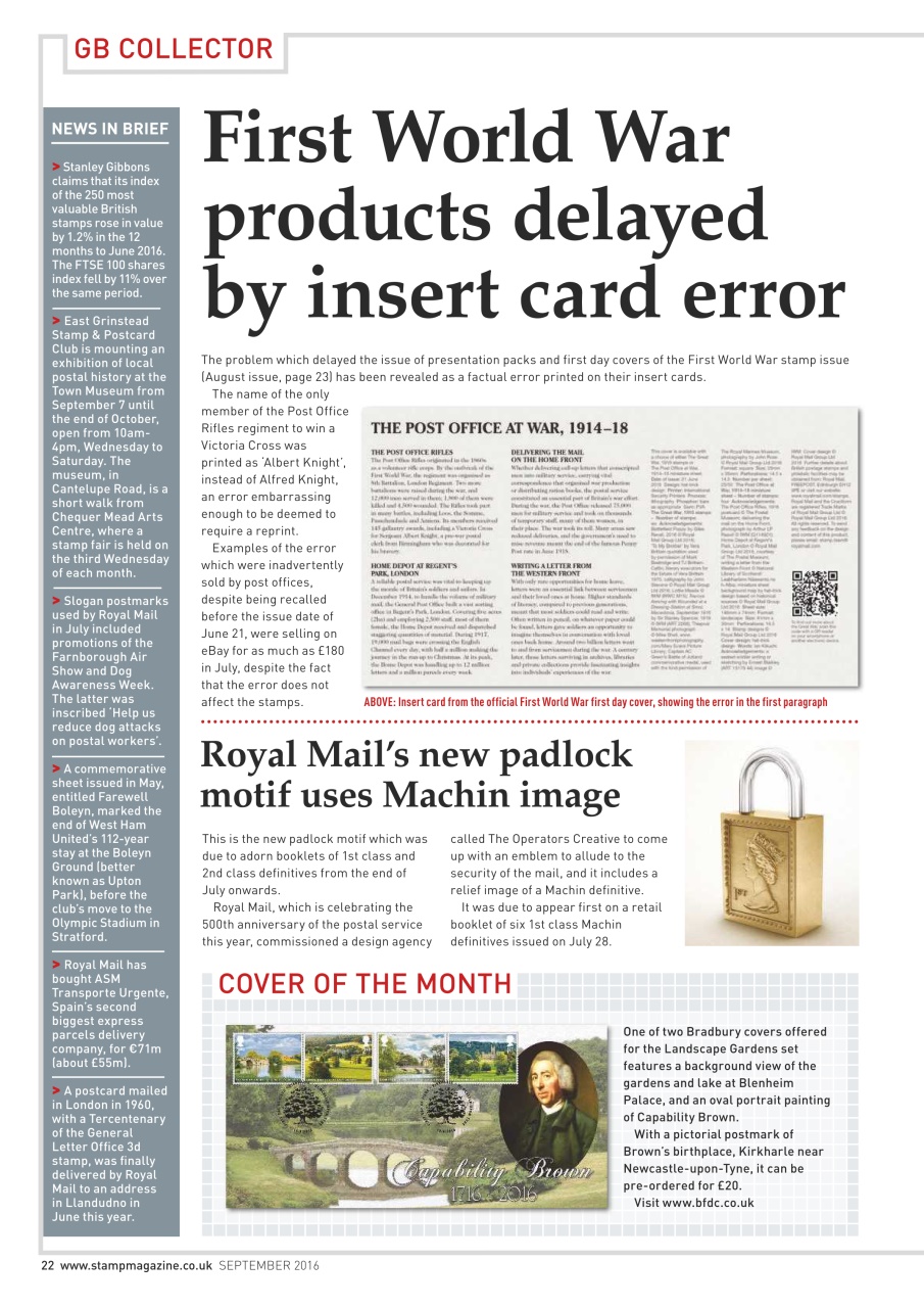 Stamp Magazine Preview Pages