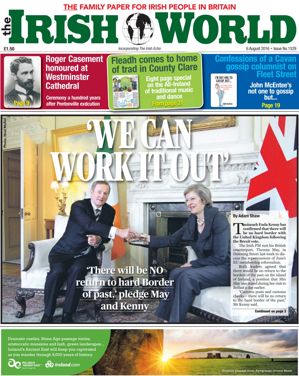 Irish World Preview Pages