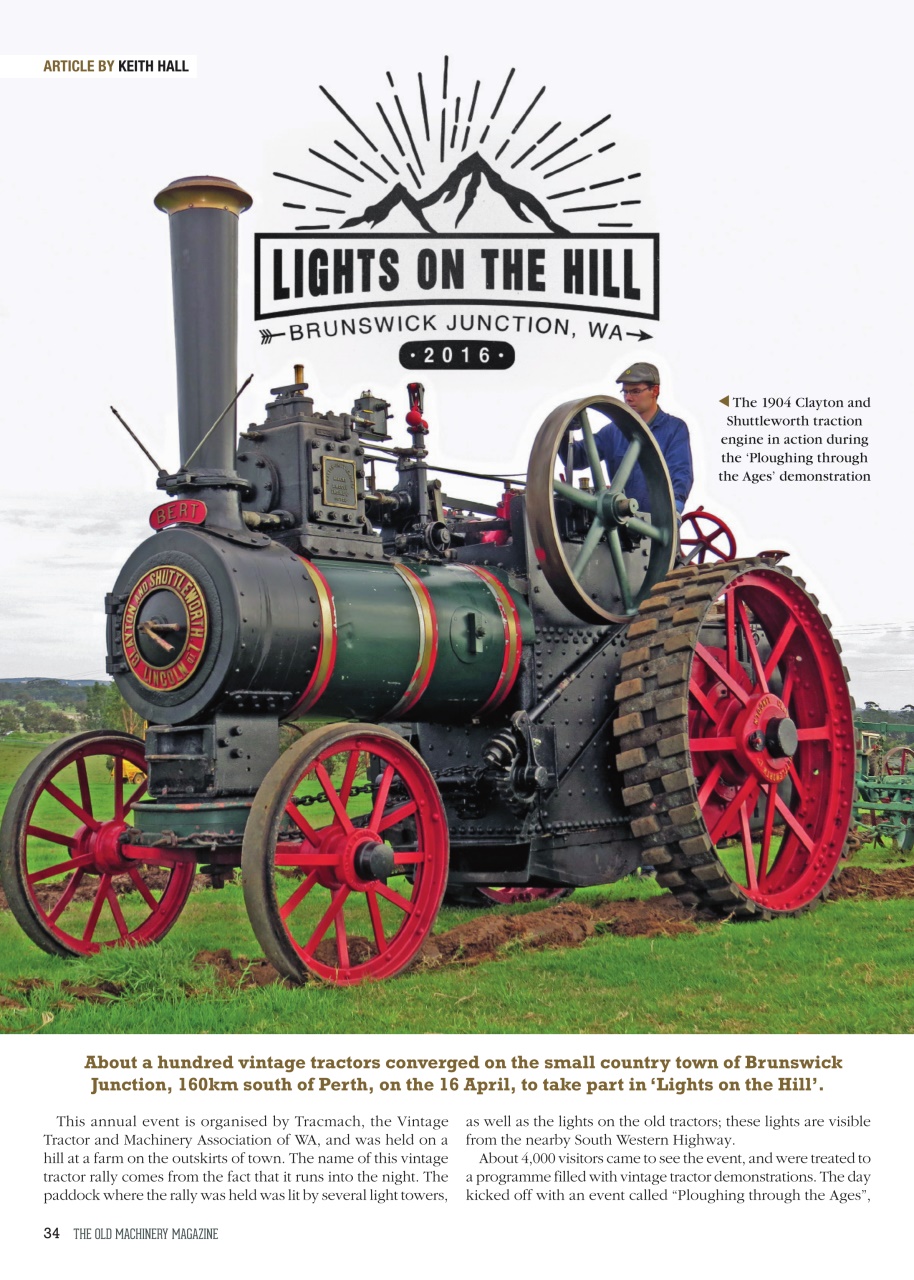 The Old Machinery Magazine Preview Pages