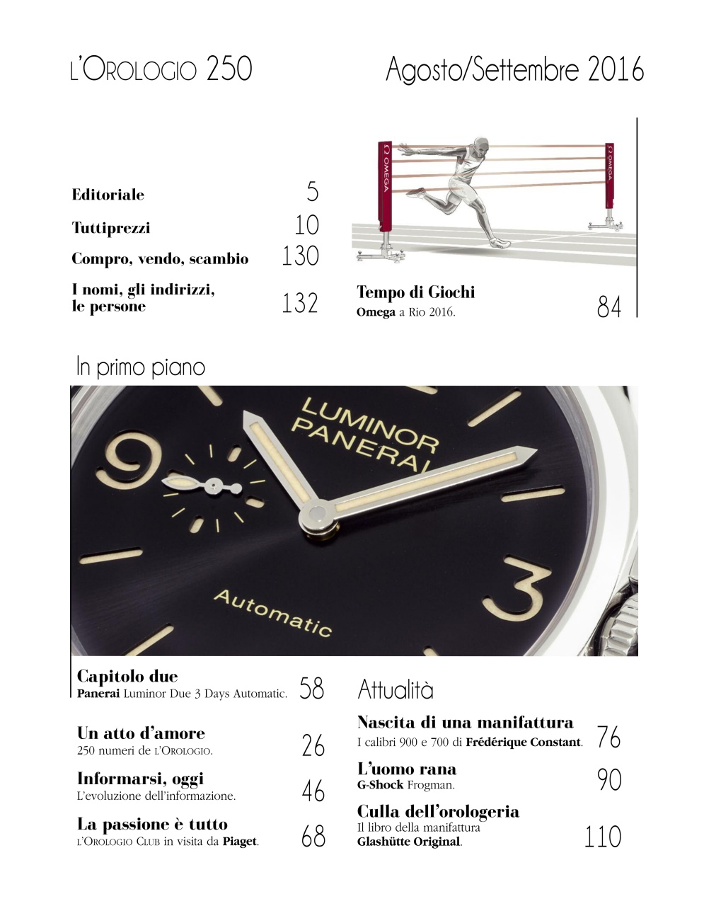 L'Orologio Preview Pages