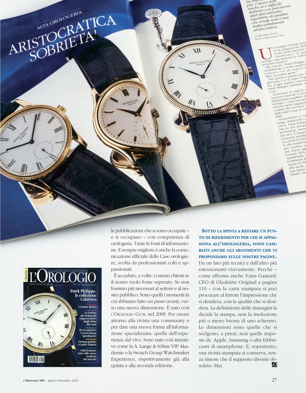 L'Orologio Preview Pages