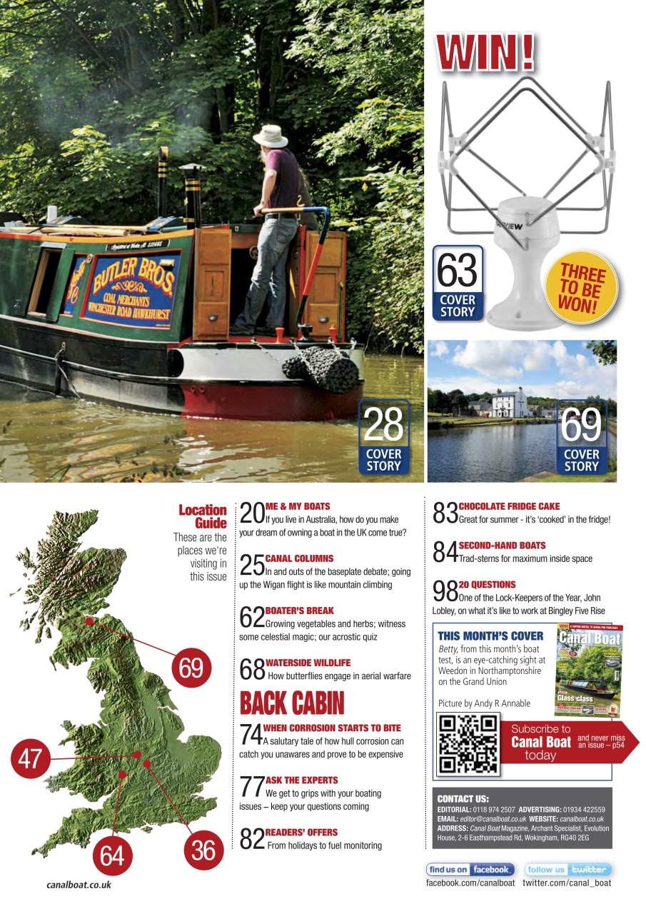 Canal Boat Preview Pages