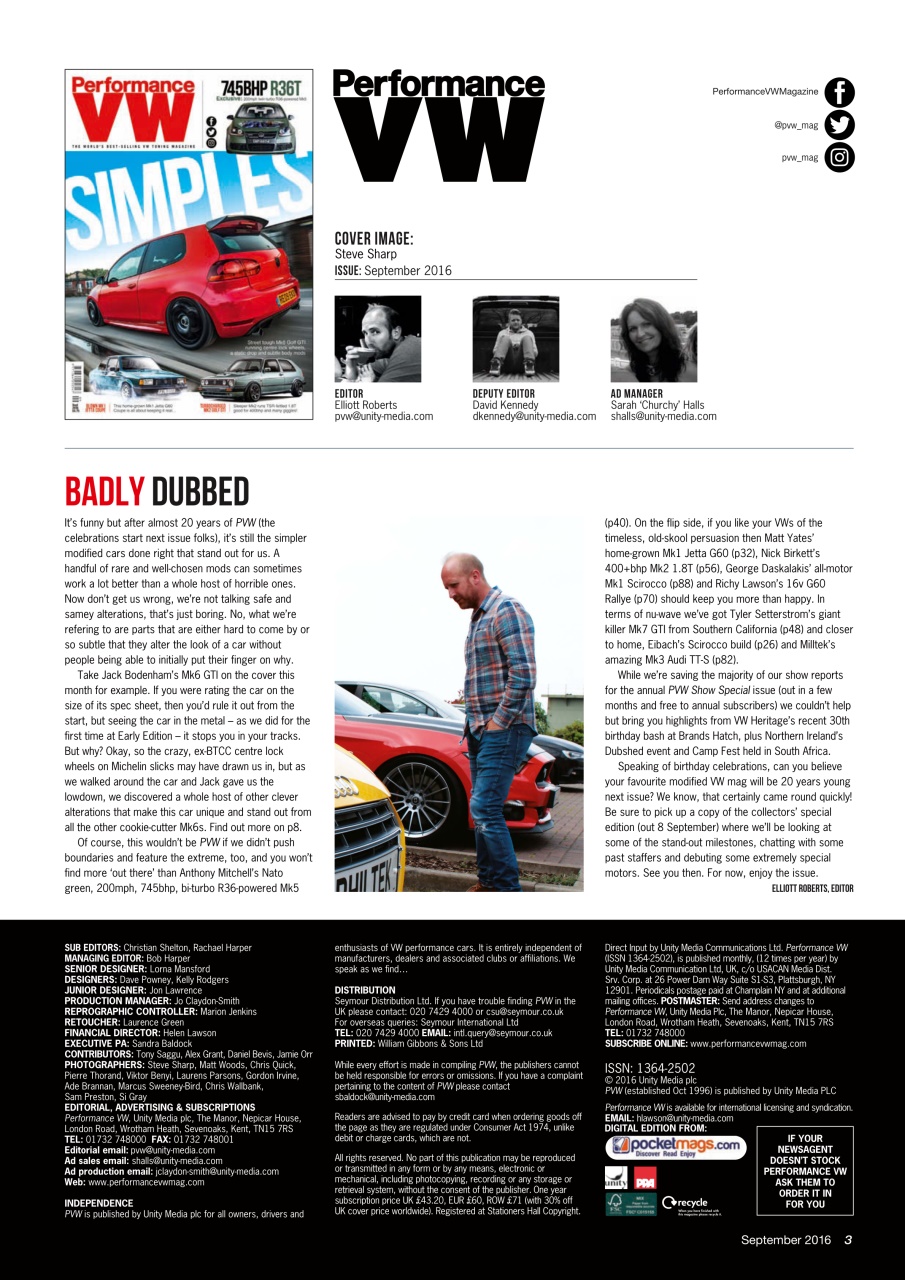 Performance VW Preview Pages