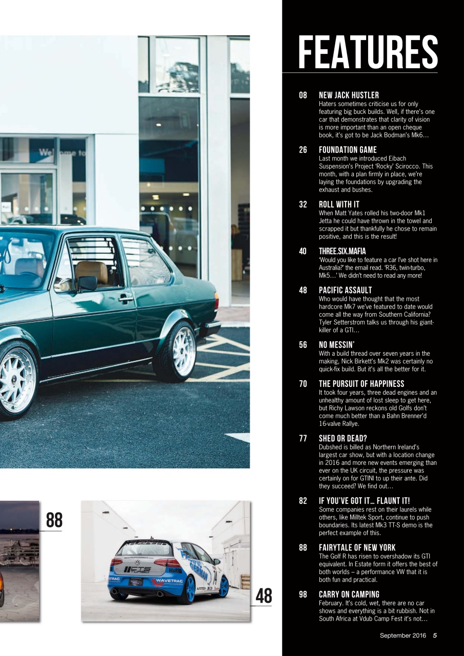 Performance VW Preview Pages