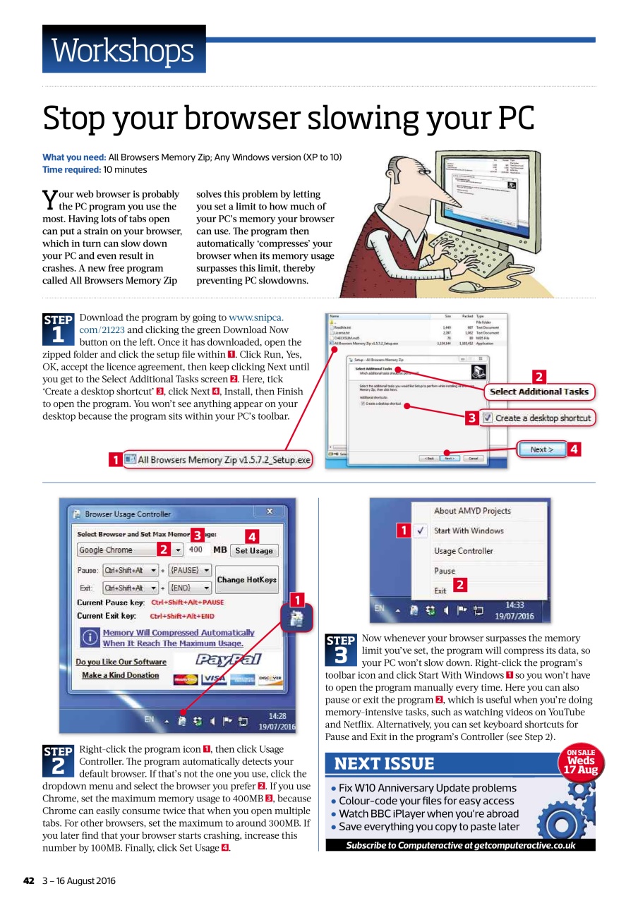 Computer Active Preview Pages