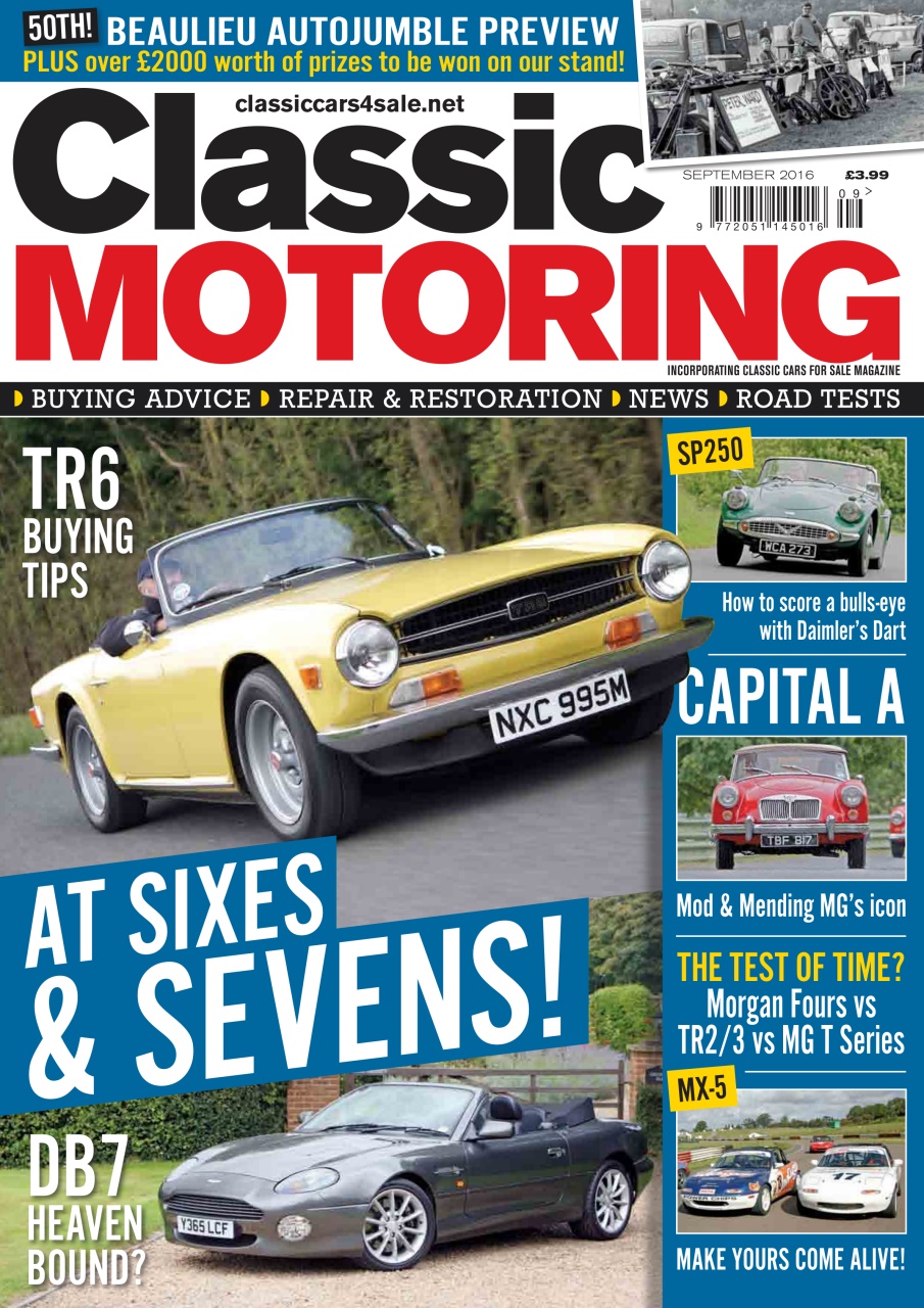 Classic Motoring Preview Pages