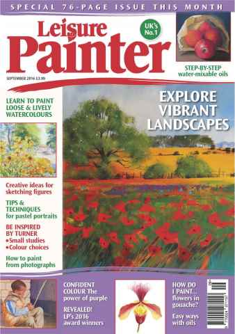 Leisure Painter & The Artist issue September 2016
