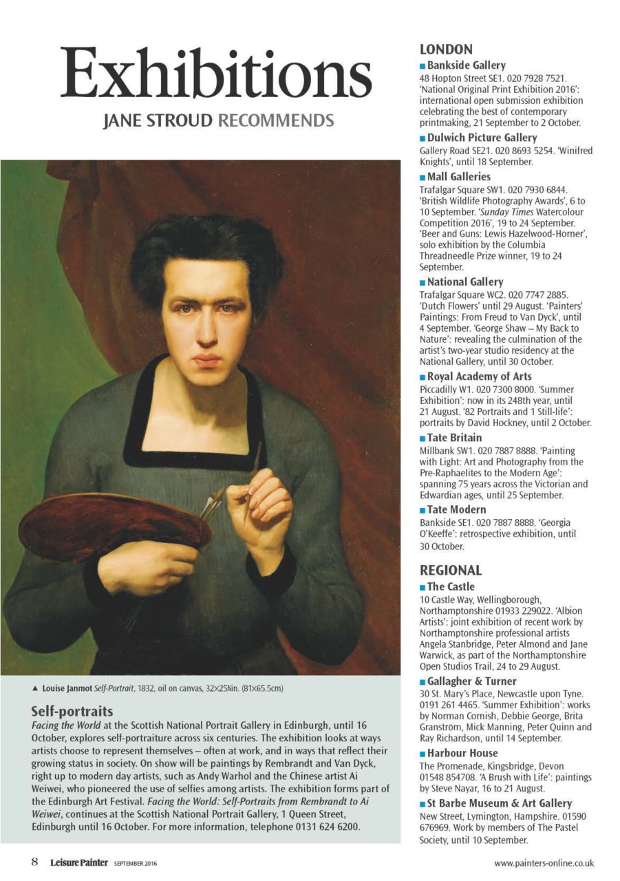 Leisure Painter & The Artist Preview Pages