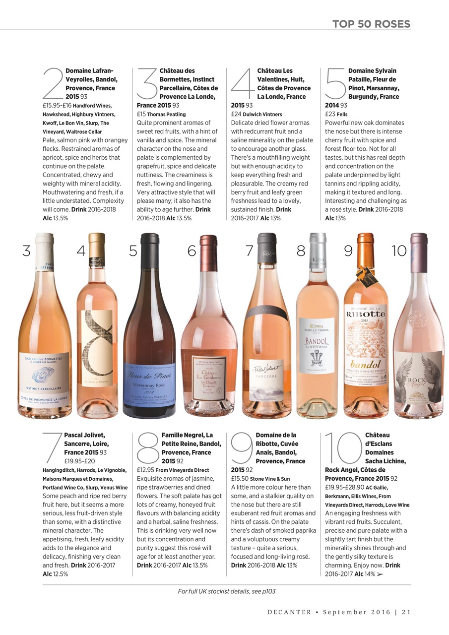 Decanter Preview Pages