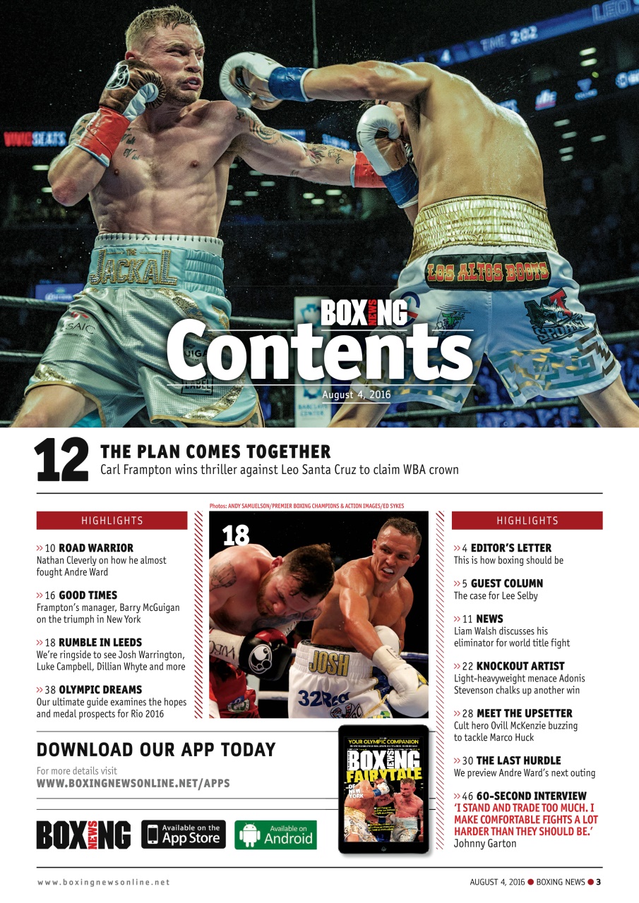 Boxing News Preview Pages