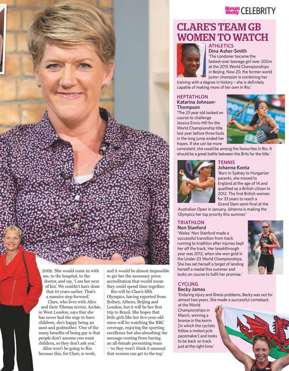 Woman's Weekly Preview Pages